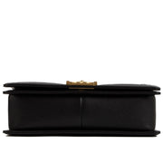 Shop safe online at Labellov in Antwerp, Brussels and Knokke this 100% authentic second hand Chanel Black Caviar Leather Large Boy Bag