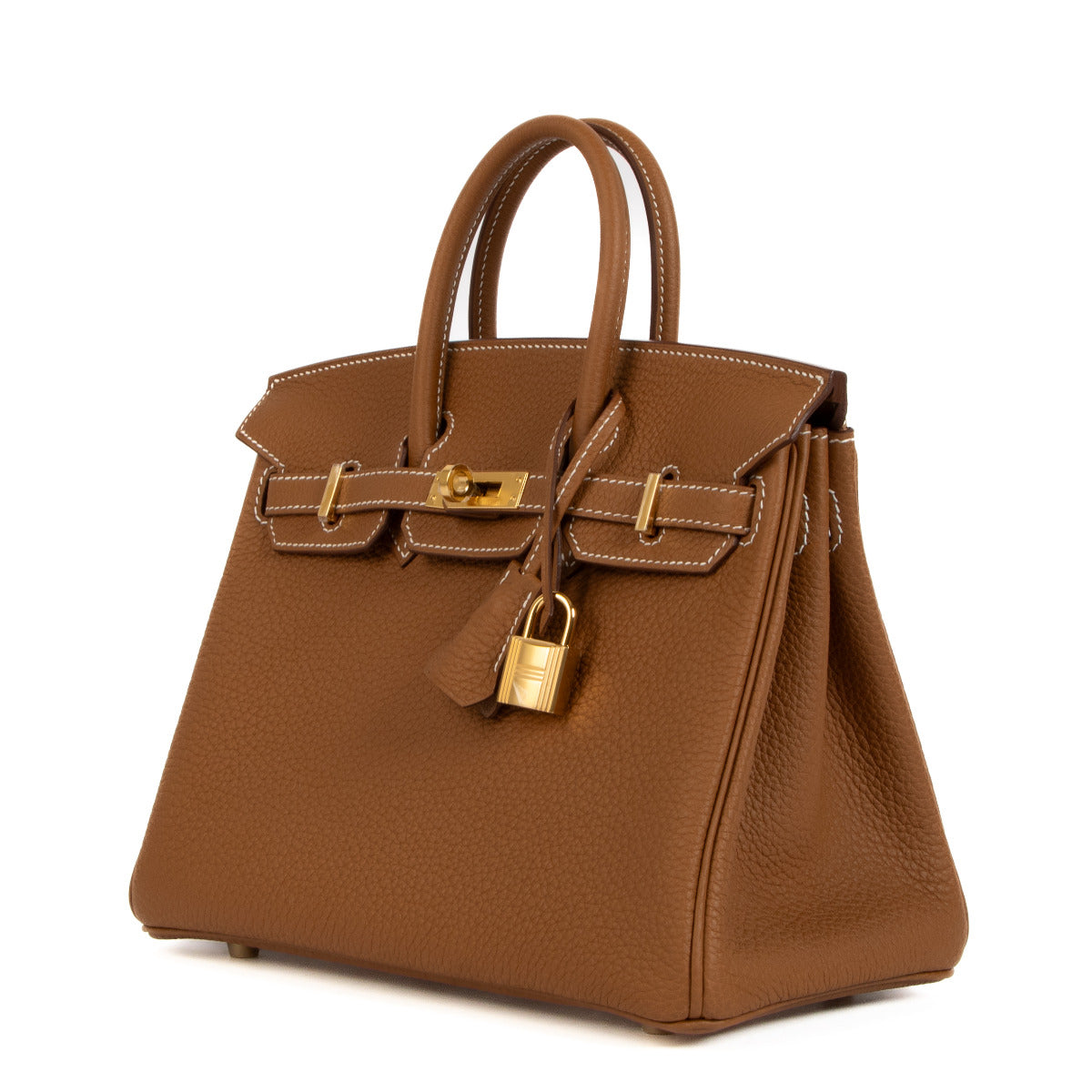 Hermès Birkin 25 Goud Togo GHW