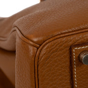 Hermès Birkin 40 Togo Gold PHW for the best price at Labellov secondhand luxury in Antwerp.