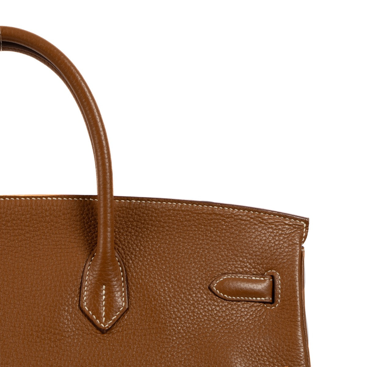Hermès Birkin 40 Togo Gold PHW for the best price at Labellov secondhand luxury in Antwerp.