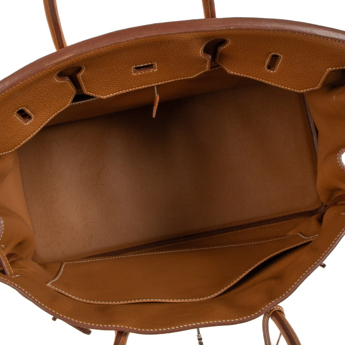 Hermès Birkin 40 Togo Gold PHW for the best price at Labellov secondhand luxury in Antwerp.