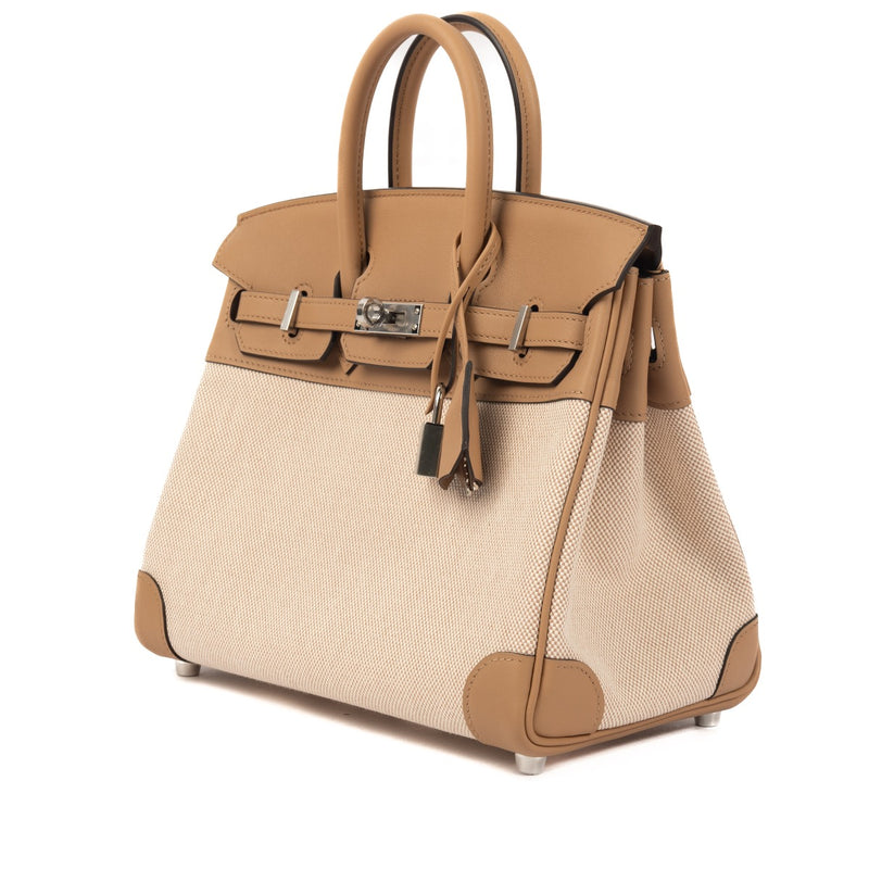 Hermès Birkin 25 Toile H/Chai Swift