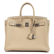 Authentic second hand pre-owned Hermès 2021 Birkin 35 Trench Taurillon Clemence on www.labellov.com