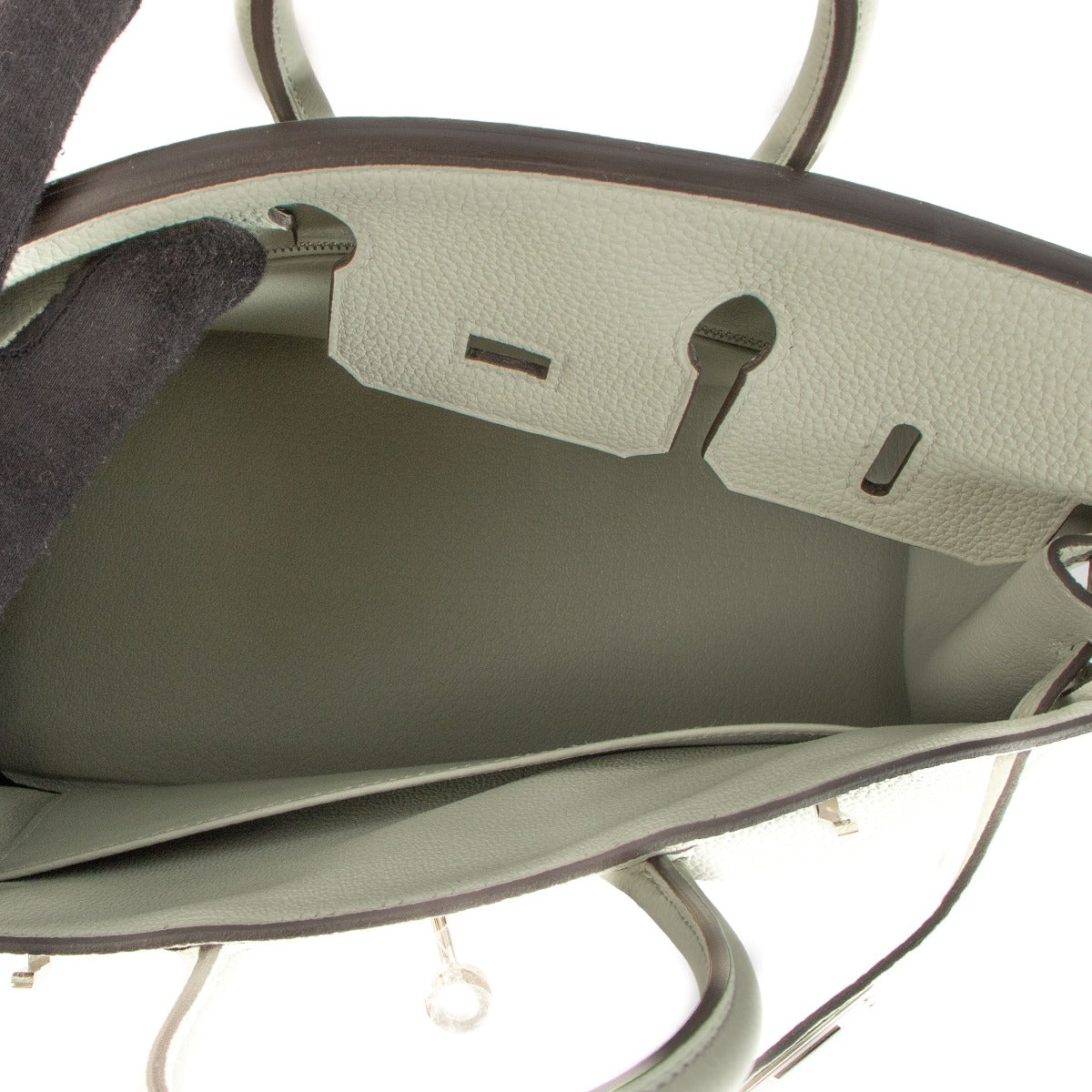 seconde main Hermes 2023 Birkin 25 Gris Neve chez www.labellov.com