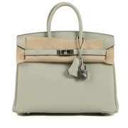 seconde main Hermes 2023 Birkin 25 Gris Neve chez www.labellov.com