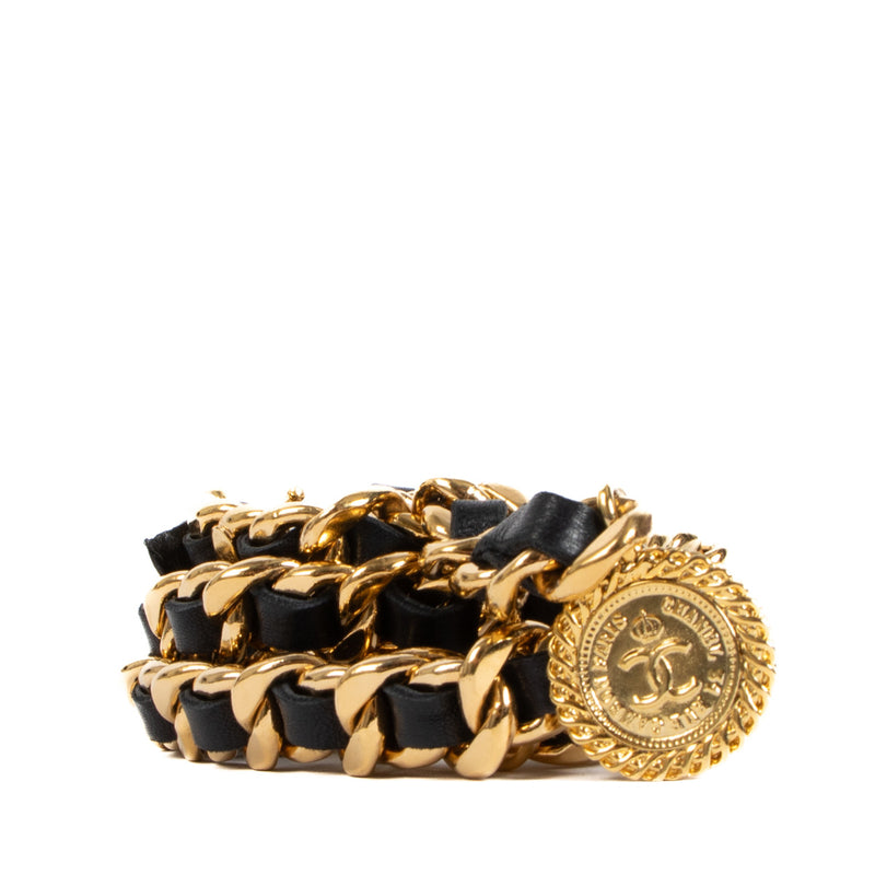 Chanel Vintage Gouden Ketting Medaillon Riem