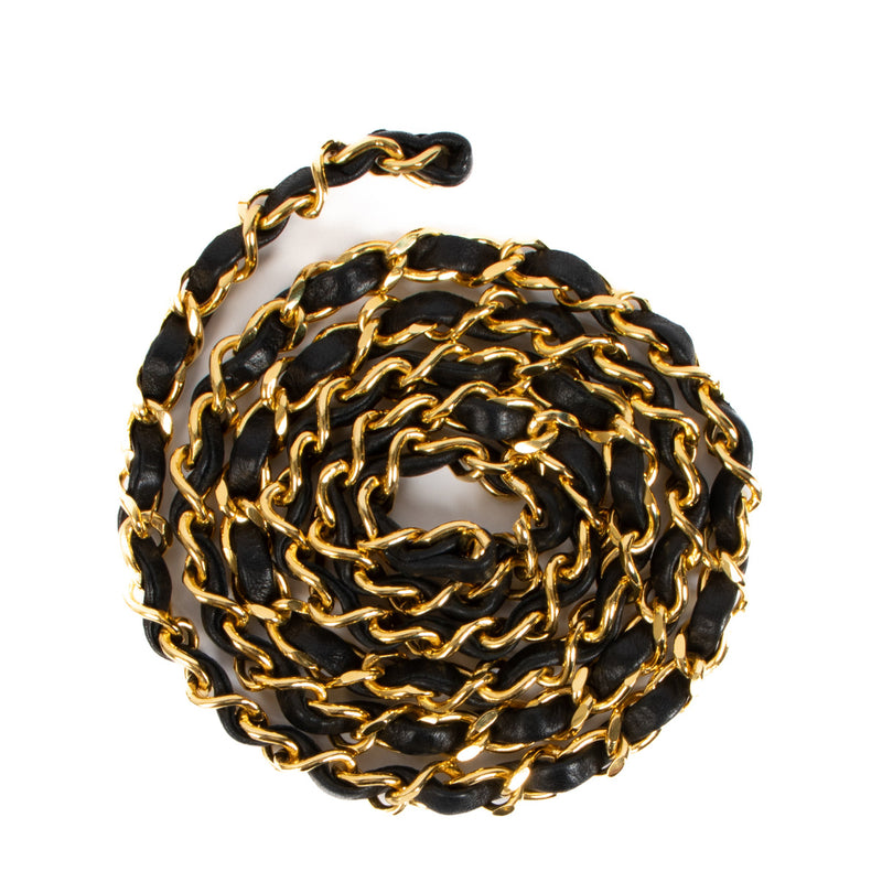 Chanel Black Chain Shoulder Strap