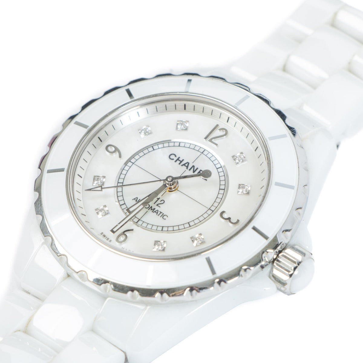 Authentic second hand CHANEL J12 Diamond Watch on www.labellov.com