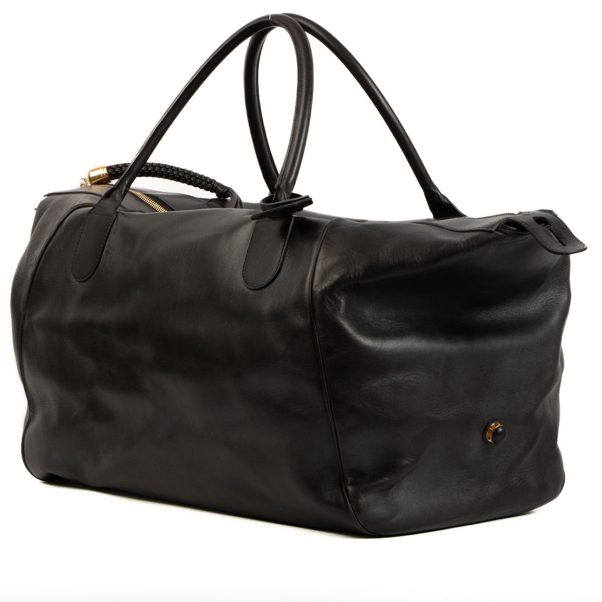 Shop 100% authentic second-hand Delvaux Black Bridon Roma Travel Bag on Labellov.com