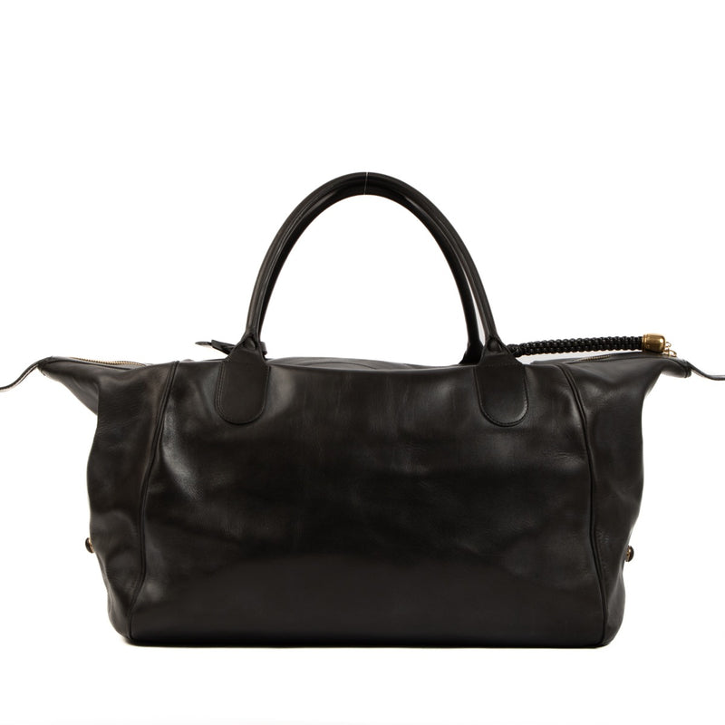 Shop 100% authentic second-hand Delvaux Black Bridon Roma Travel Bag on Labellov.com