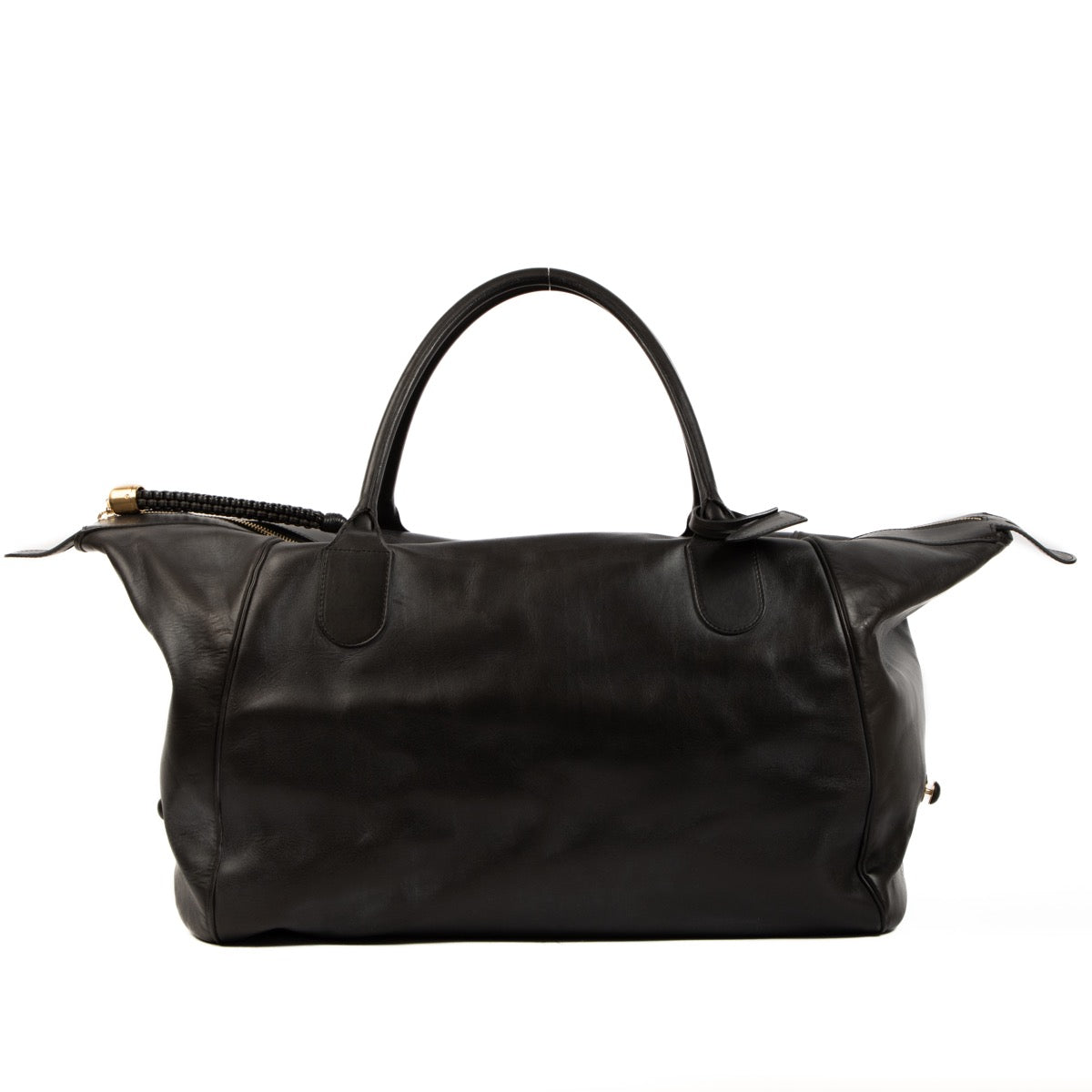 Shop 100% authentic second-hand Delvaux Black Bridon Roma Travel Bag on Labellov.com