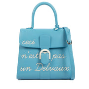 Shop authentic second hand Delvaux Brillant L'Humour MM Ceci N'est Pas Un Delvaux René Magritte on www.labellov.com
