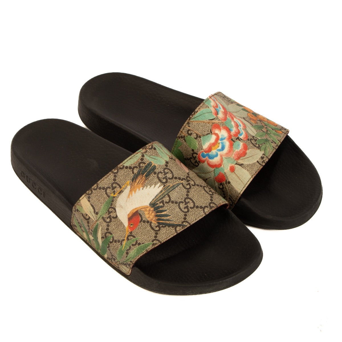 Gucci Tian GG Supreme Slides