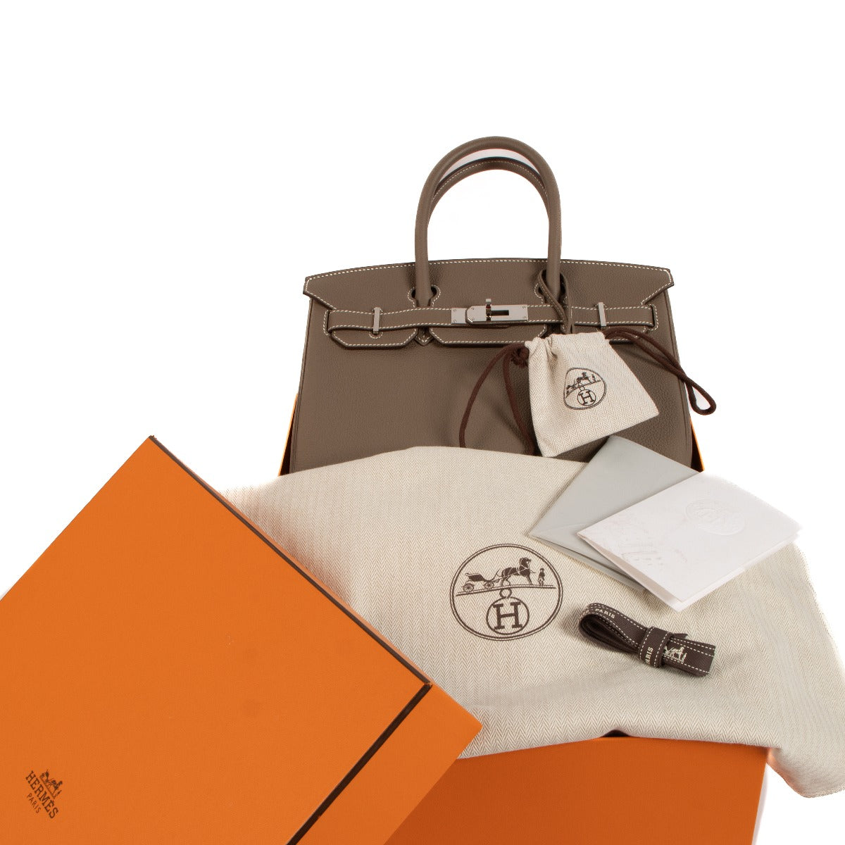 Hermès 2017 Birkin 30 Etoupe Togo