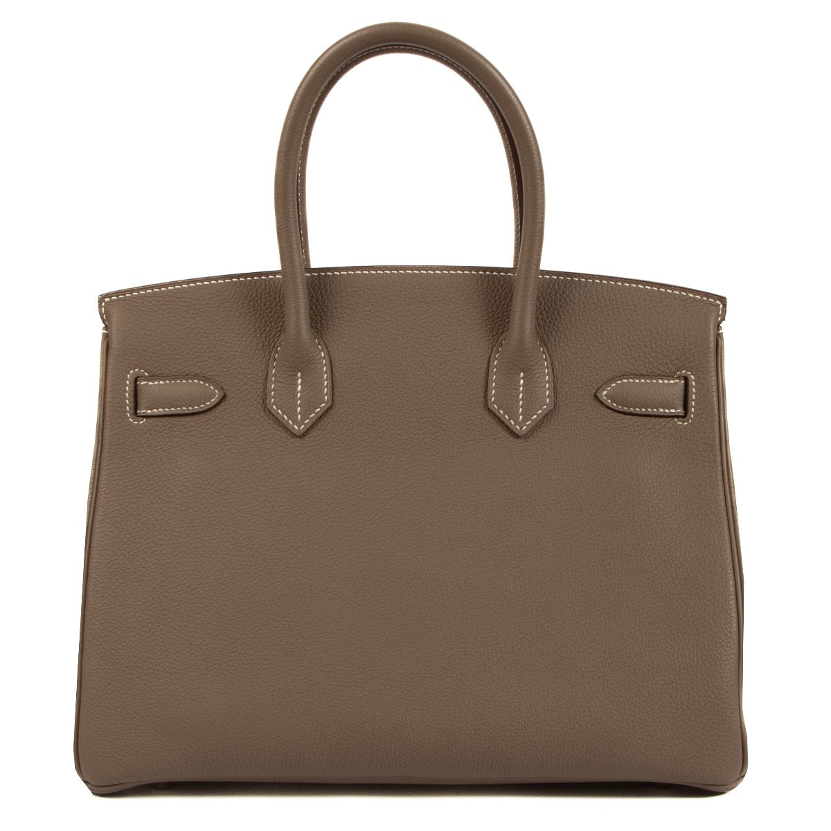 Authentic second hand Hermès 2017 Birkin 30 Etoupe Togo on www.labellov.com