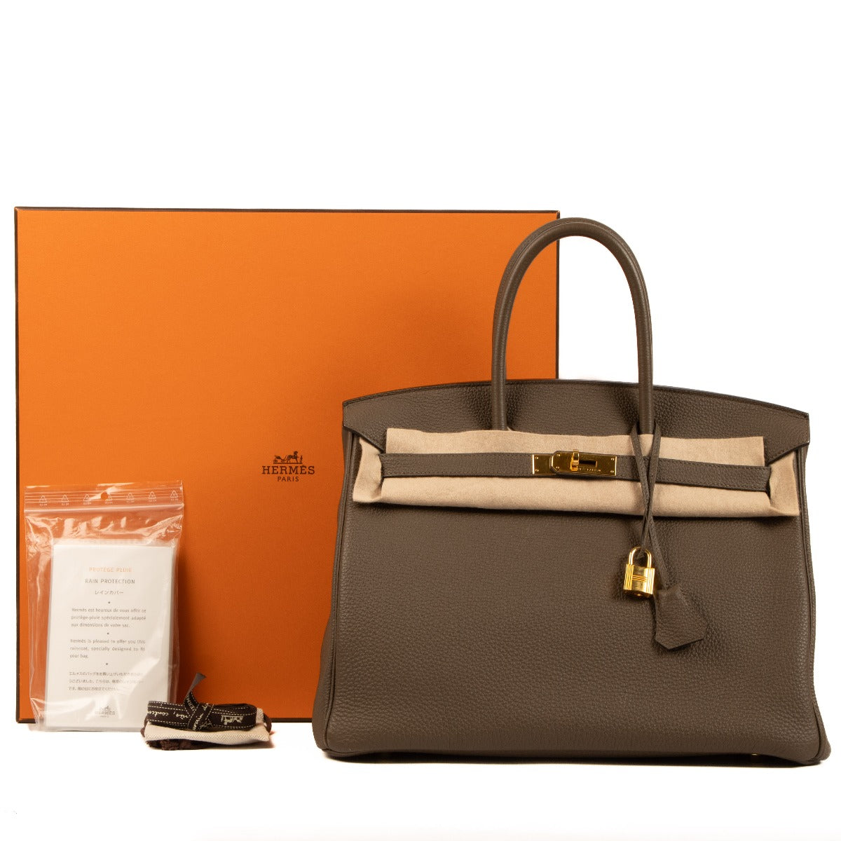 Hermès Birkin 35 Brulée Togo