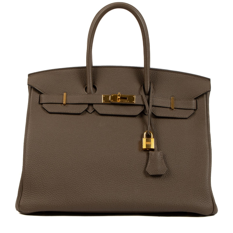 Hermès 2013 Birkin 35 Brulée Togo