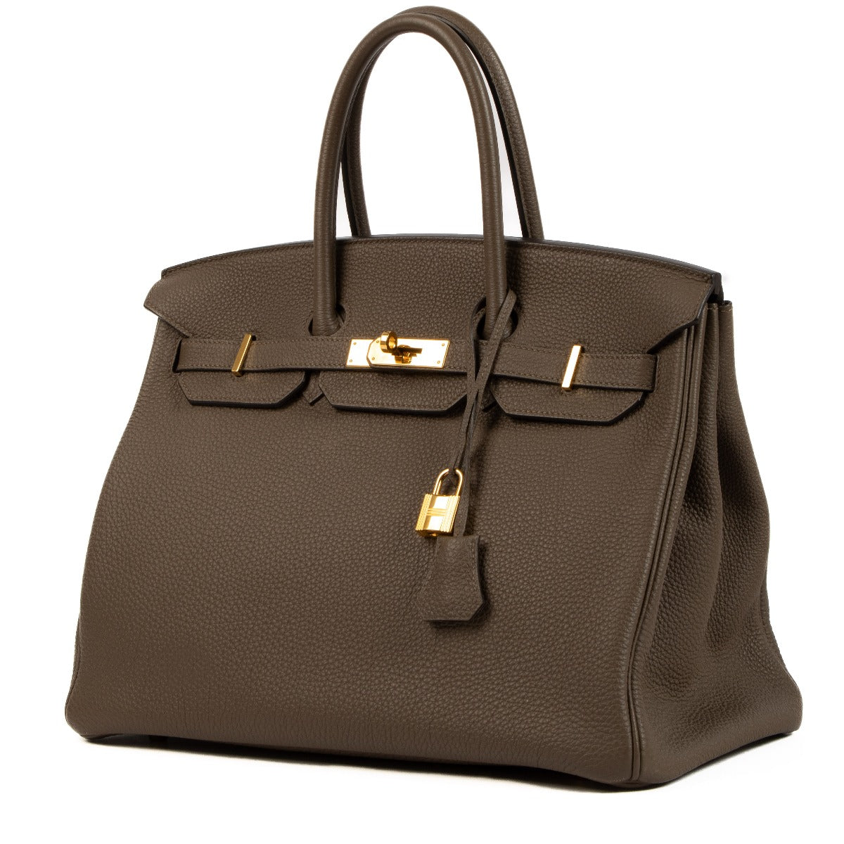 Shop authentic second hand Hermès 2013 Birkin 35 Brulee Togo on www.labellov.com