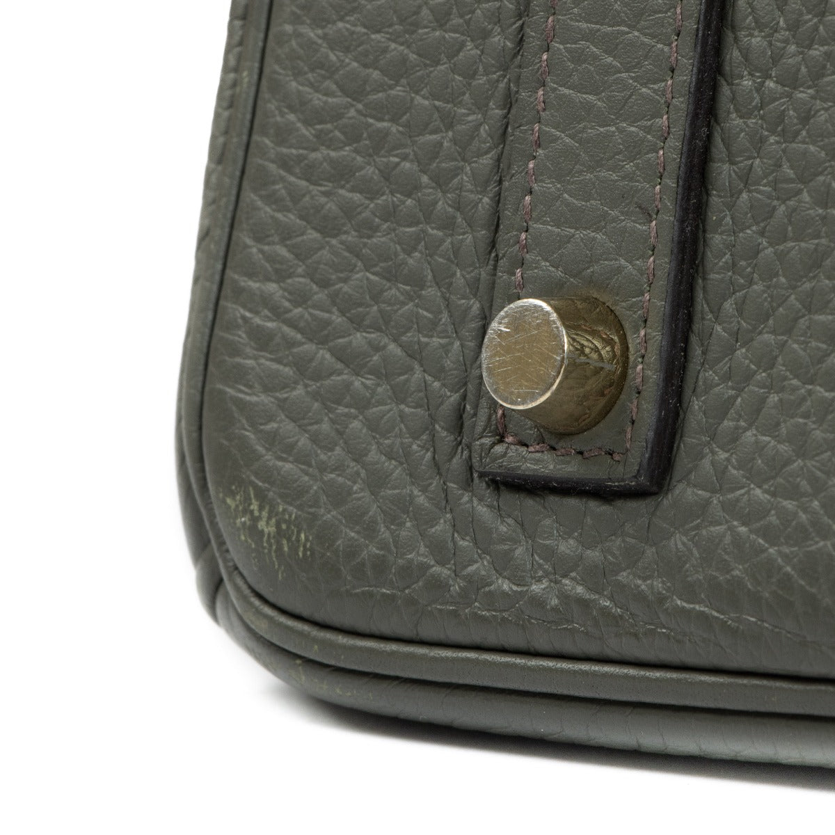 Seconde main vintage Hermès 2012 Birkin 35 Vert de Gris Togo dans www.labellov.com
