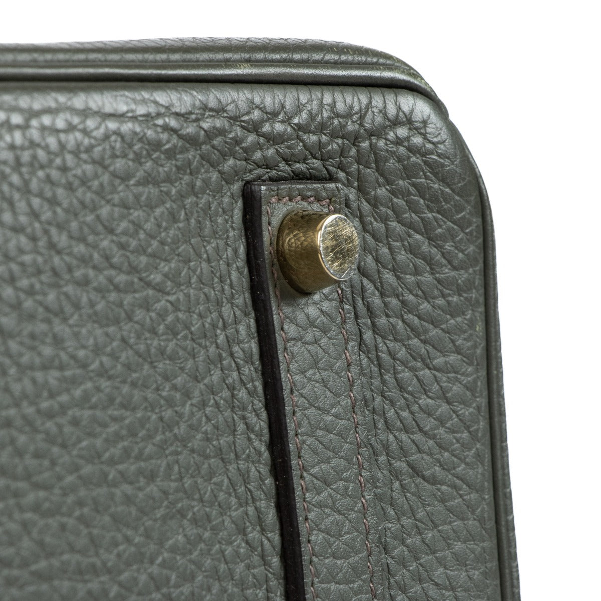 Seconde main vintage Hermès 2012 Birkin 35 Vert de Gris Togo dans www.labellov.com