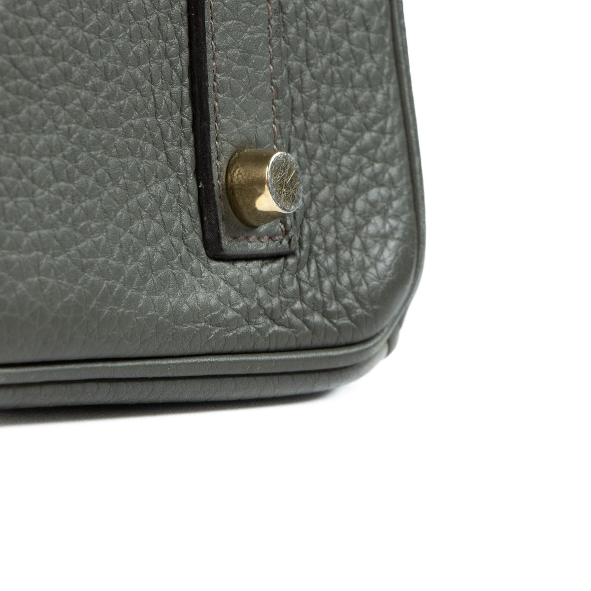 Seconde main vintage Hermès 2012 Birkin 35 Vert de Gris Togo dans www.labellov.com
