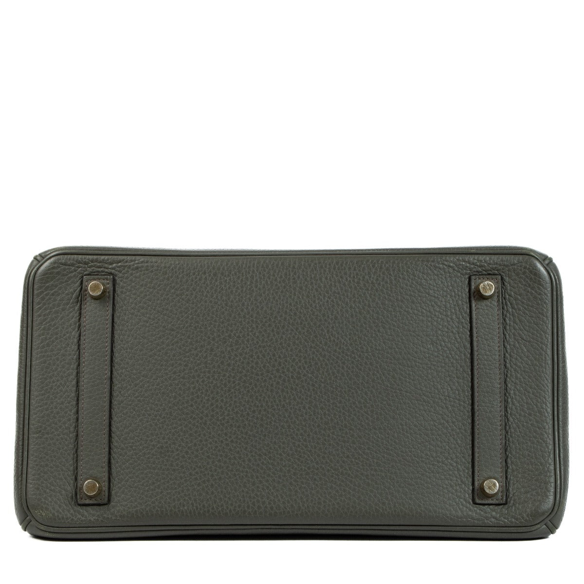 Seconde main vintage Hermès 2012 Birkin 35 Vert de Gris Togo dans www.labellov.com