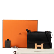 Shop 100% authentic second-hand Hermès Black Constance Chèvre Rose GHW on Labellov.com and in the stores in Antwerp, Brussels and Knokke. Hermès Black Constance 24 Chèvre Chamkila RGHW available online.