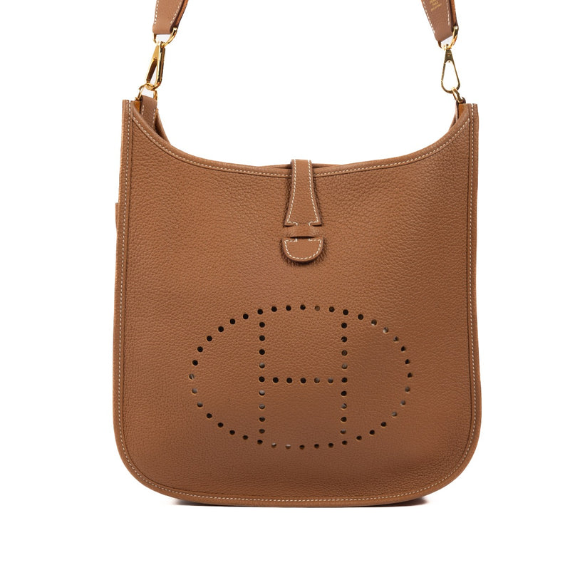 Hermès Gold Evelyne III 29 Taurillon Clemence
