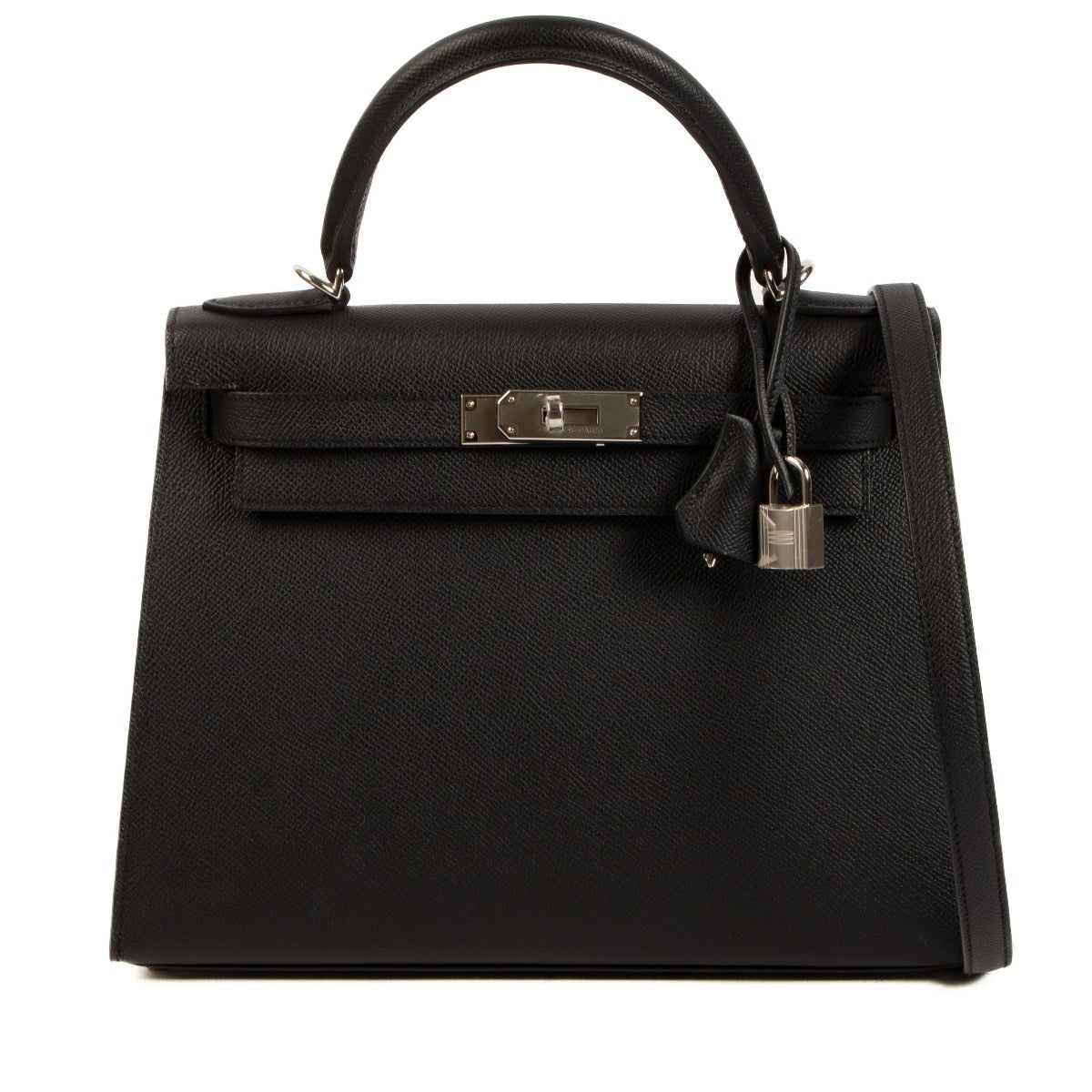 Brand new Hermès Kelly 28 Black Epsom on www.labellov.com