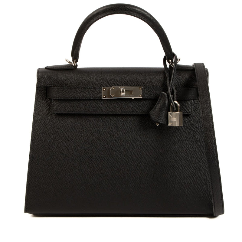 Brand new Hermès Kelly 28 Black Epsom on www.labellov.com