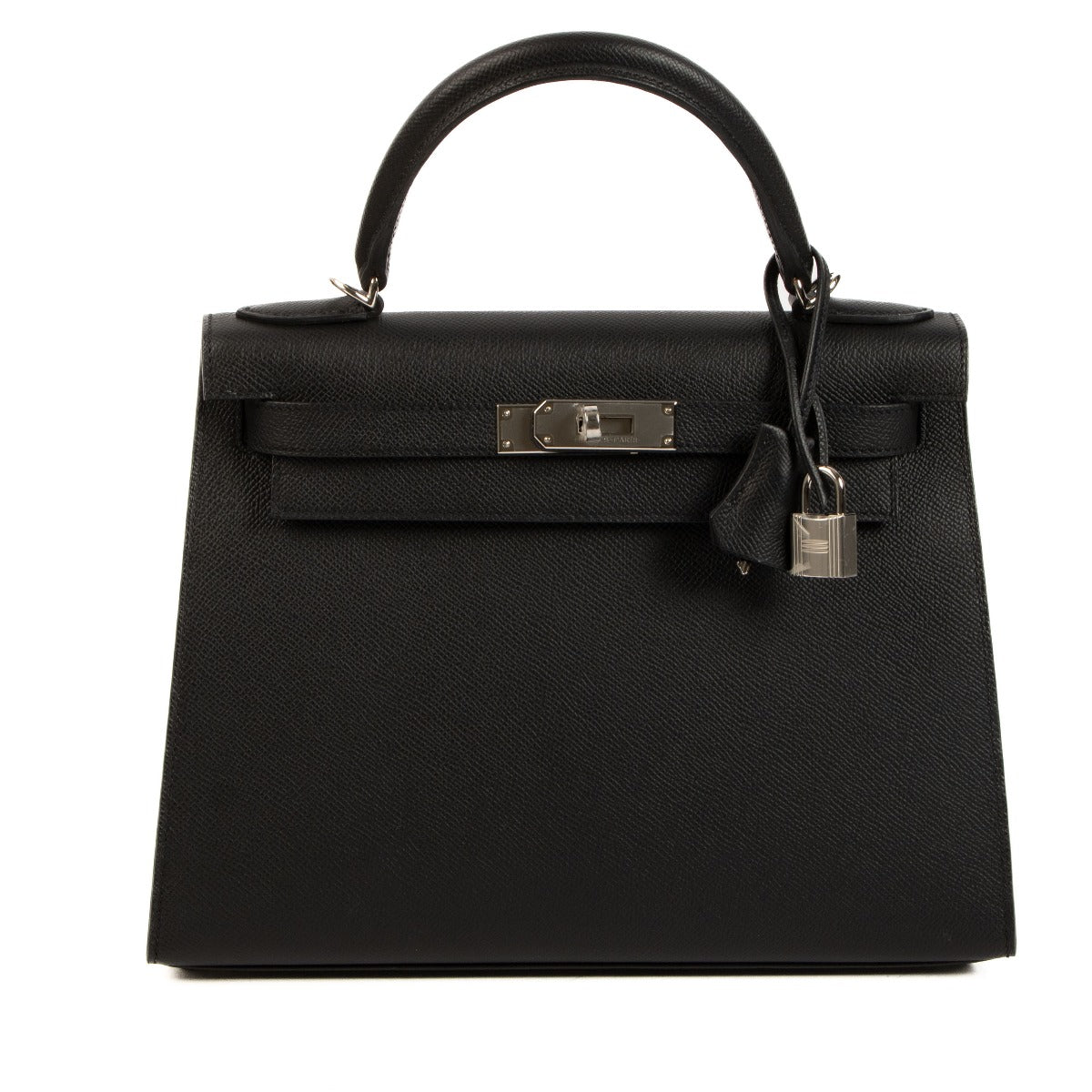 Brand new Hermès Kelly 28 Black Epsom on www.labellov.com