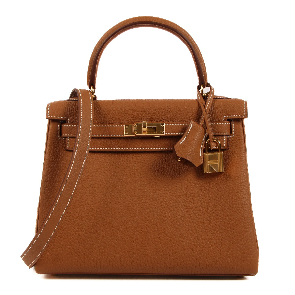 Achetez seconde main Hermes Kelly 25 chez Labellov Hermès 2023 Kelly 25 Gold Togo