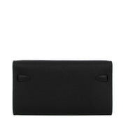 Authentic second hand brand new store-fresh Hermès 2023 Kelly To Go Black Epsom on www.labellov.com