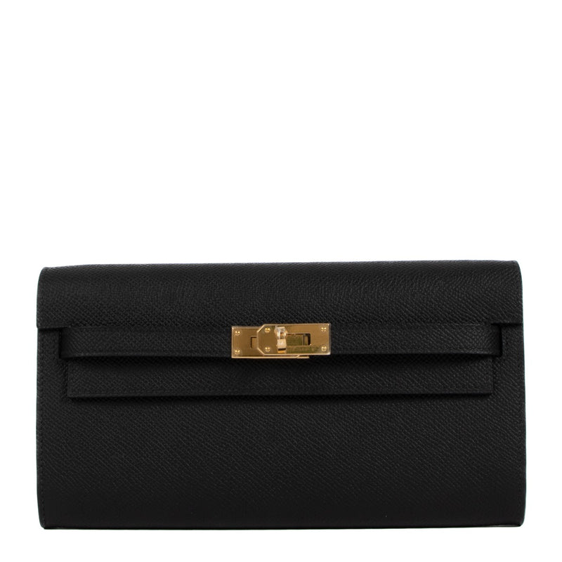 Hermès 2023 Kelly To Go Black Epsom