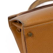 Hermès 1997 Kelly Sellier 32 Naturel Sable Veau Ardennes