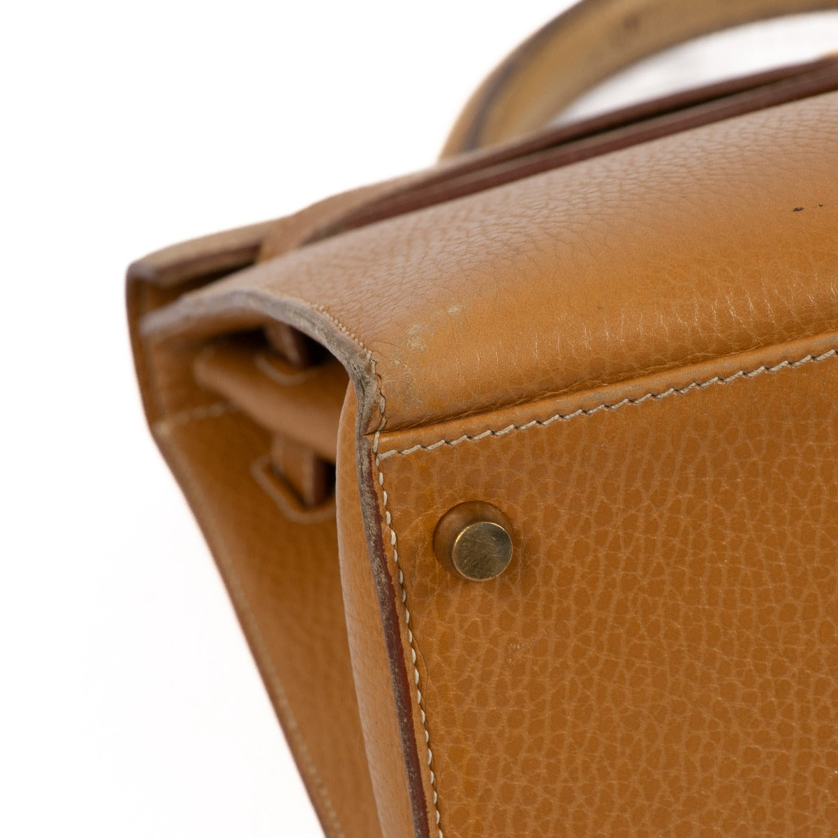Hermès 1997 Kelly Sellier 32 Naturel Sable Veau Ardennes