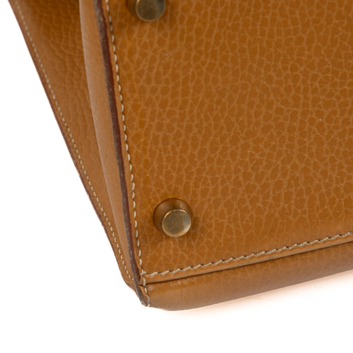Hermès 1997 Kelly Sellier 32 Naturel Sable Veau Ardennes