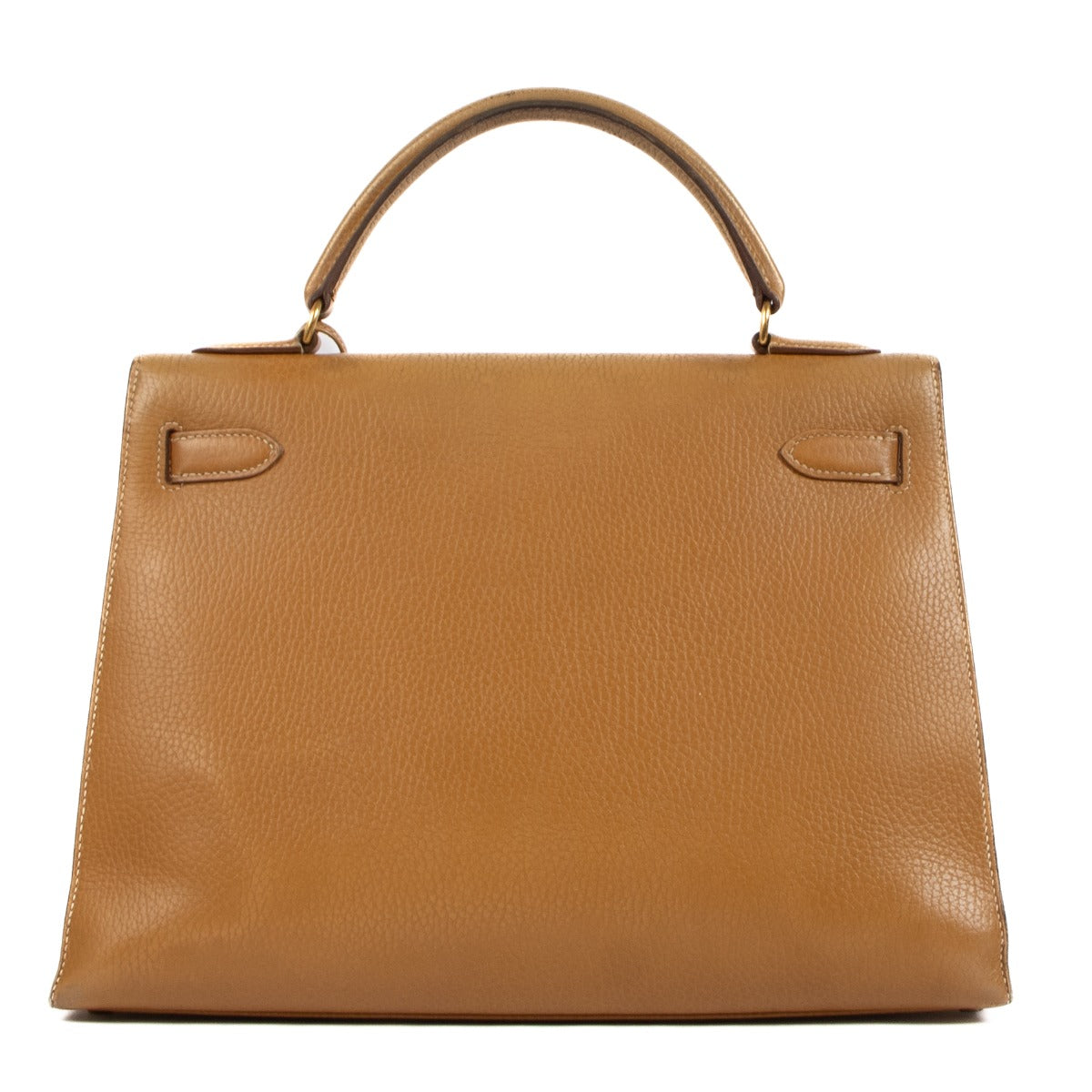 Shop authentic second hand vintage Hermès Kelly Sellier 32 Naturel Sable Veau Ardennes on www.labellov.com
