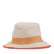 Shop safe online at Labellov in Antwerp, Brussels and Knokke this 100% authentic second hand Hermès Grey Cotton and Silk Bucket Hat - size 57