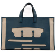 Hermès Swift/Toile Petit H Skeleton Tote GM Bag