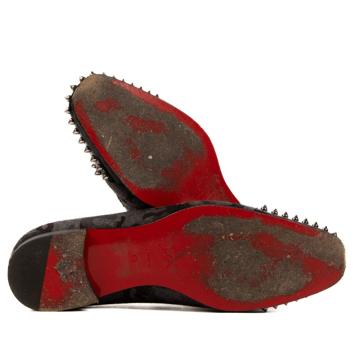 Mocassins Christian Louboutin Camouflage Loubi Forever Spike - Taille 43