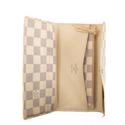Shop 100% authentic second-hand Louis Vuitton White Damier Azur Wallet on Labellov.com