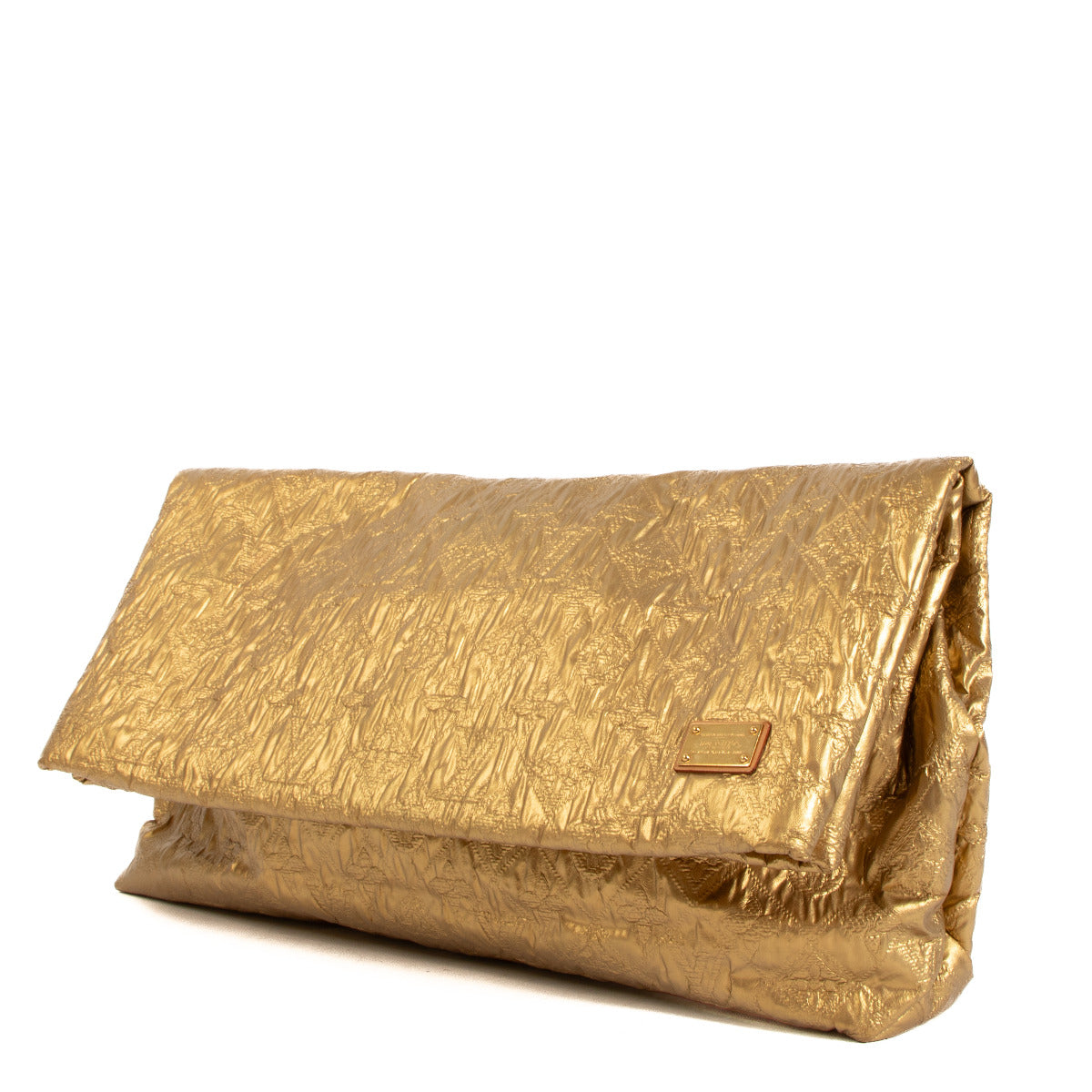 Louis Vuitton Gold Limelight Clutch
