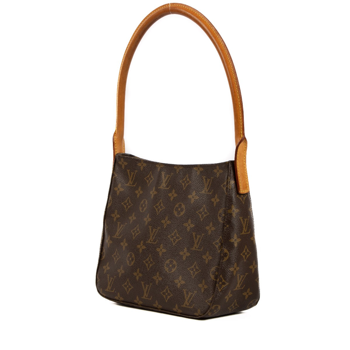 Shop safe online at labellov in Antwerp, Brussels and Knokke this 100% authentic second hand Louis Vuitton Monogram Canvas Looping PM