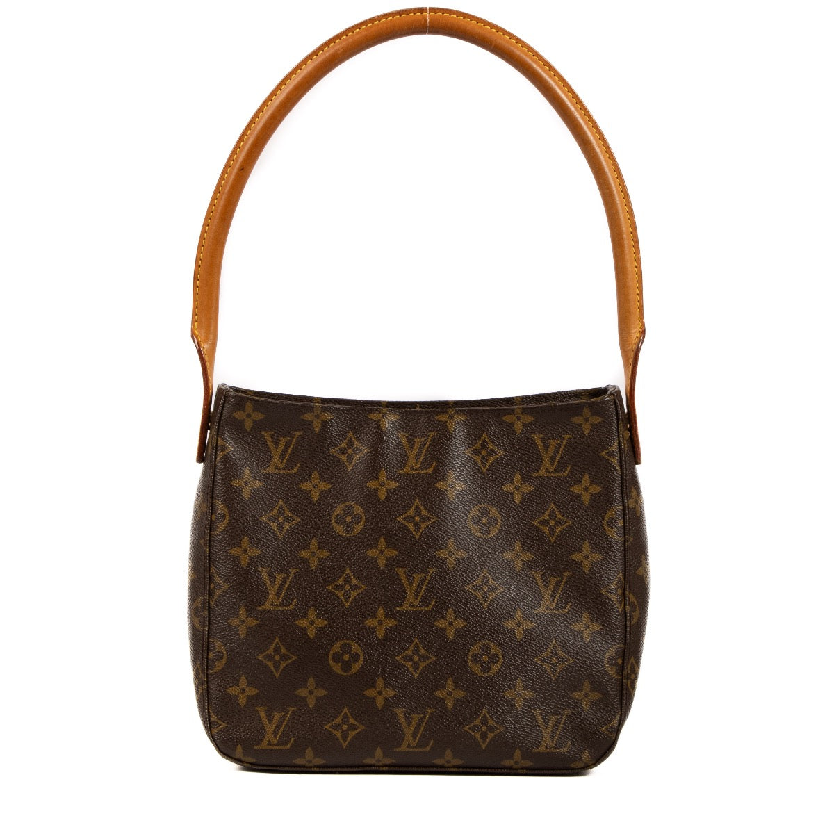 Shop safe online at labellov in Antwerp, Brussels and Knokke this 100% authentic second hand Louis Vuitton Monogram Canvas Looping PM