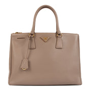 Shop 100% authentic second-hand Prada Beige Galleria Top Handle on Labellov.com