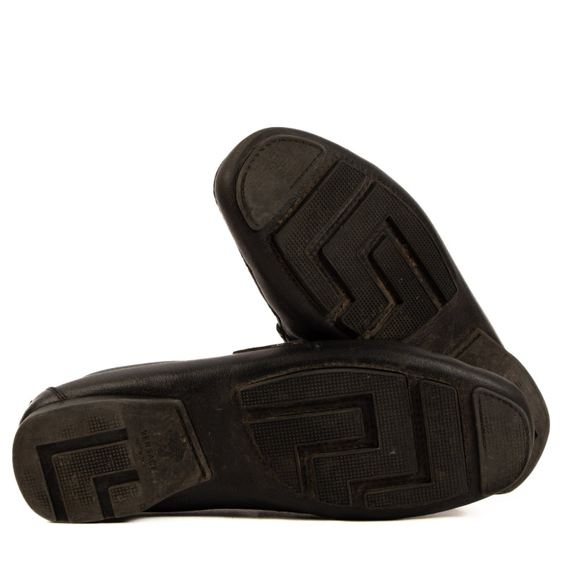 Versace Zwarte Medusa Driver Mocassins - Maat 43
