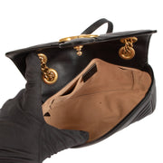 Shop safe online at Labellov in Antwerp, Brussels and Knokke this 100% authentic second hand Gucci GG Marmont Mini Black Leather Bag