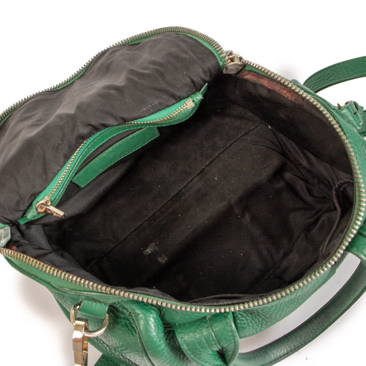 Sac Rockie Alexander Wang en cuir vert