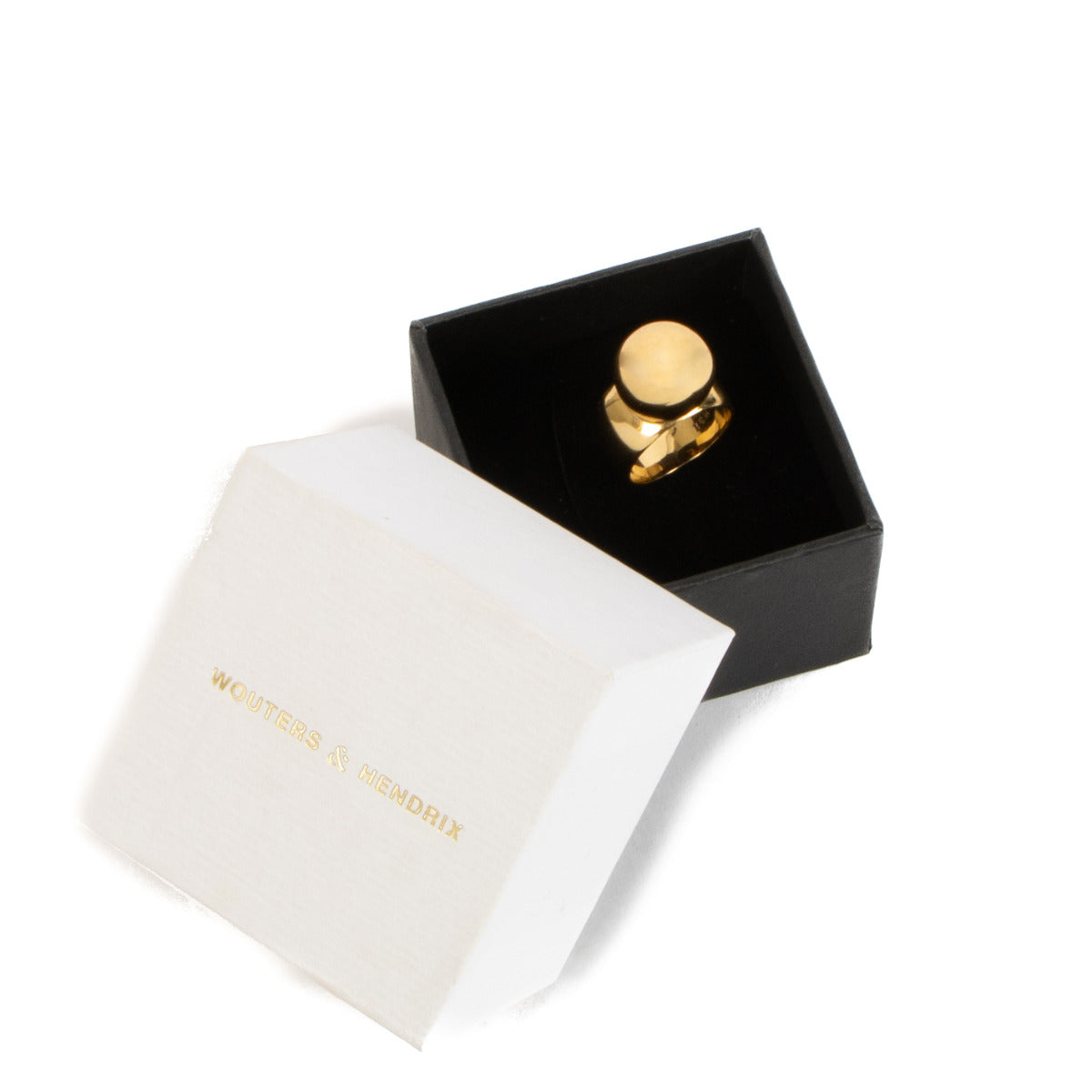 Wouters & Hendrix Gold Ball Ring - size 54 for the best price at Labellov